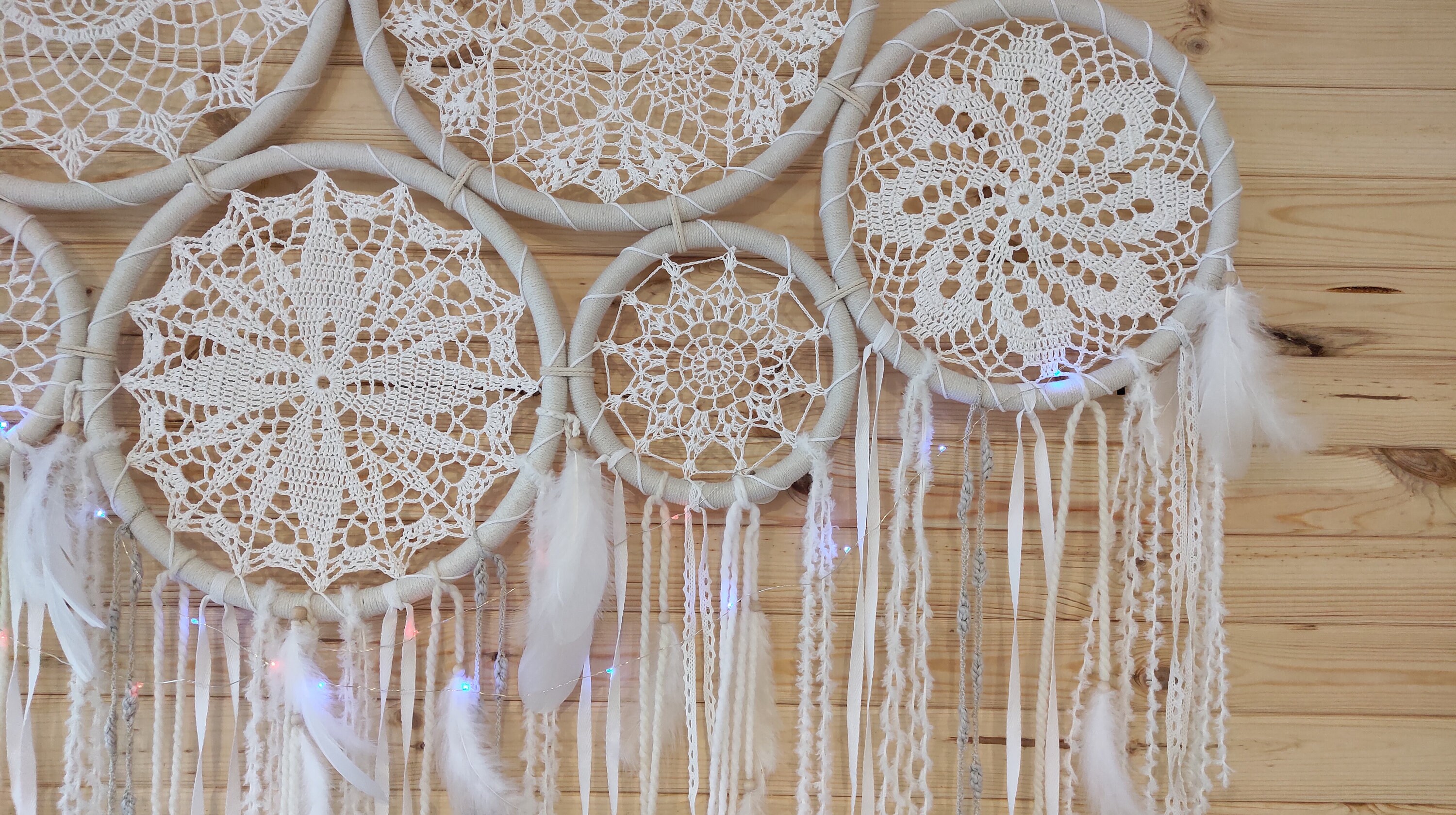 Dreamcatcher Backdrop Dream Catcher Wall Hanging Boho Etsy