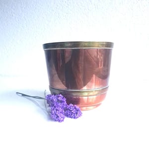 Kopparkruka/ Frankrike/ Patina/ Blomkruka