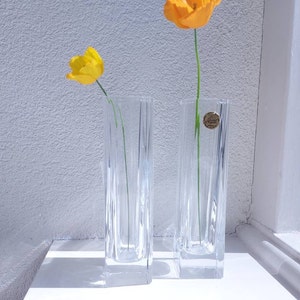 Vasi Cristal d&#39;Arques/Cristallo al piombo/Vetro cristallo/Made in France/Vintage