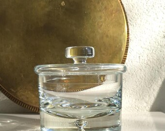Bonny Krosno/storage jar/Lidded jar/Crystal glass