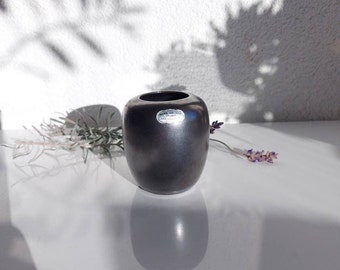 Mini vase/ Brothers Delfos Zoeterwoude/Metallic/Ceramics/Vintage flower pot