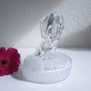 Vintage Mare and Foal/Crystal/Royal Crystal Rock/Made in Italy image 4