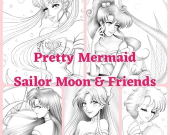 Jolie sirène Sailor Moon & Friends