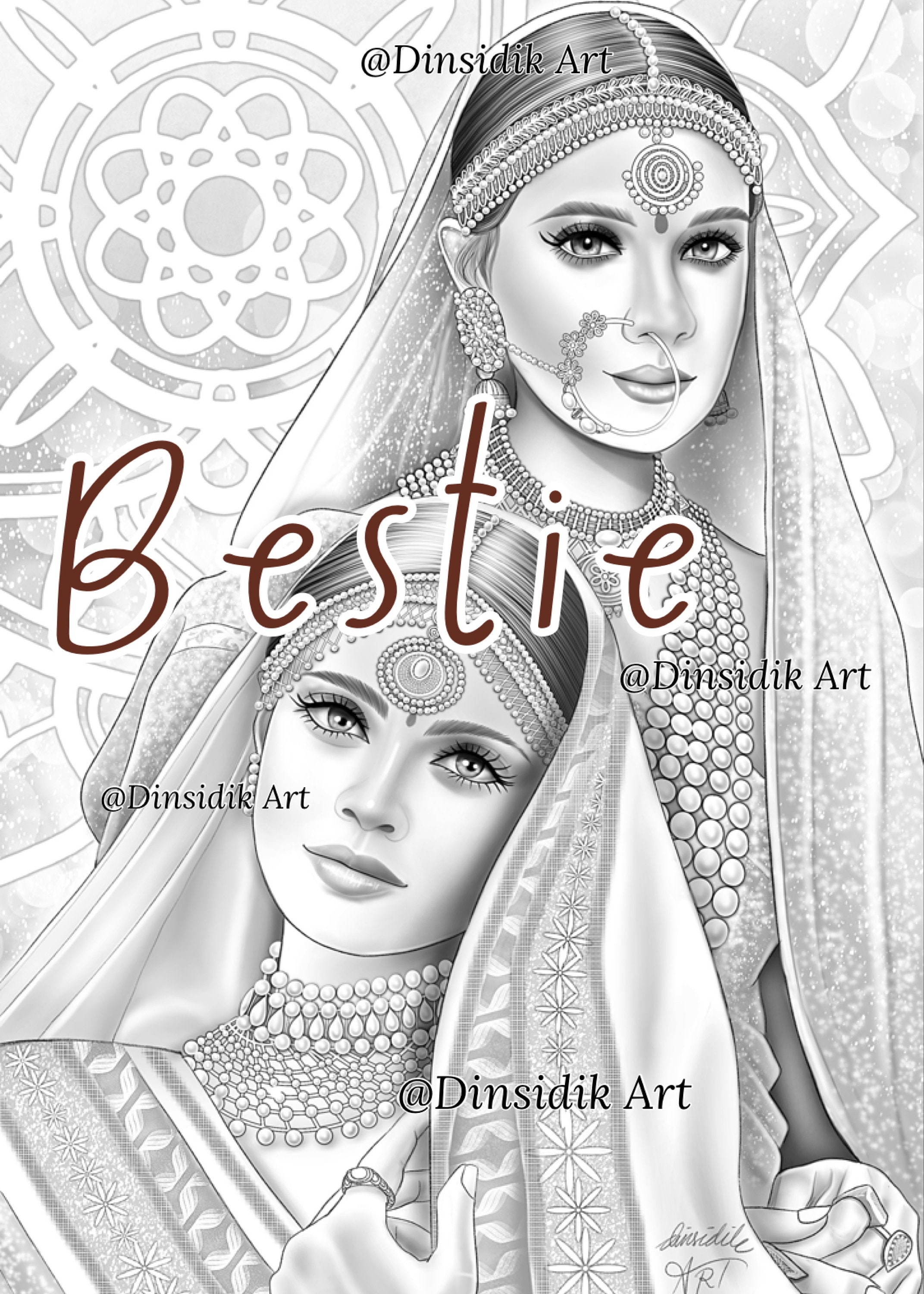 Bestie Coloring Pages By Dinny Sidik dinsidik Etsy bestie-coloring-pages-by-dinny-sidik-dinsidik-etsy