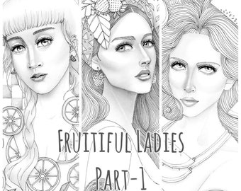 Fruitiful Ladies, Part-1 (3 pages + 1 page bonus)