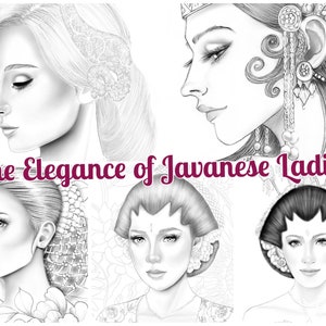 Javanesiska damers elegans (5-pack)