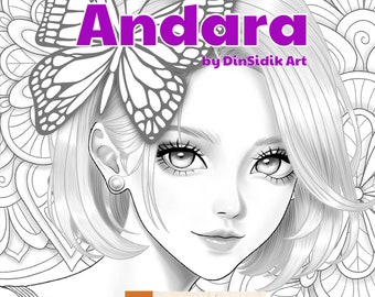 Disegni da colorare di Andara di Dinny Sidik