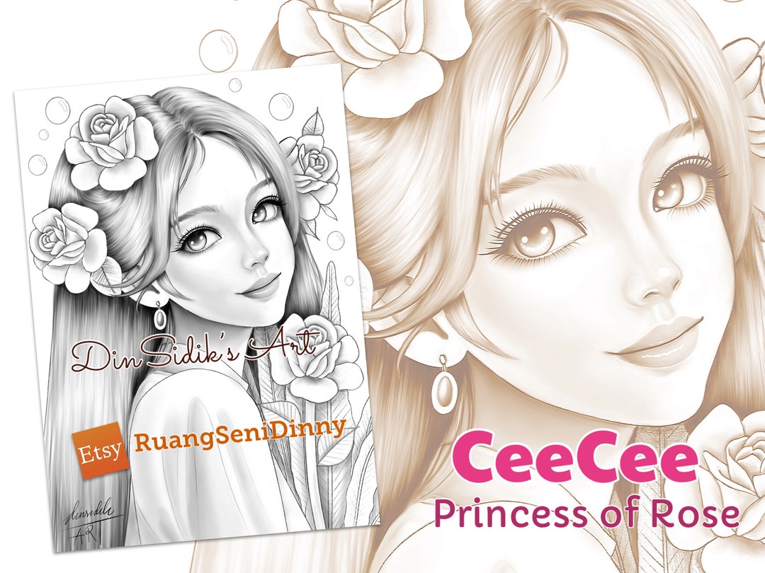 Ceecee the Princess of Rose - Etsy