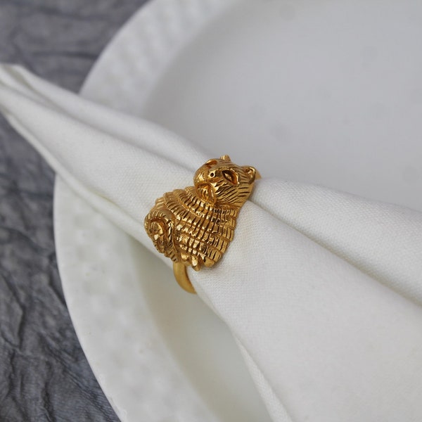 Owl Napkin Rings Etsy