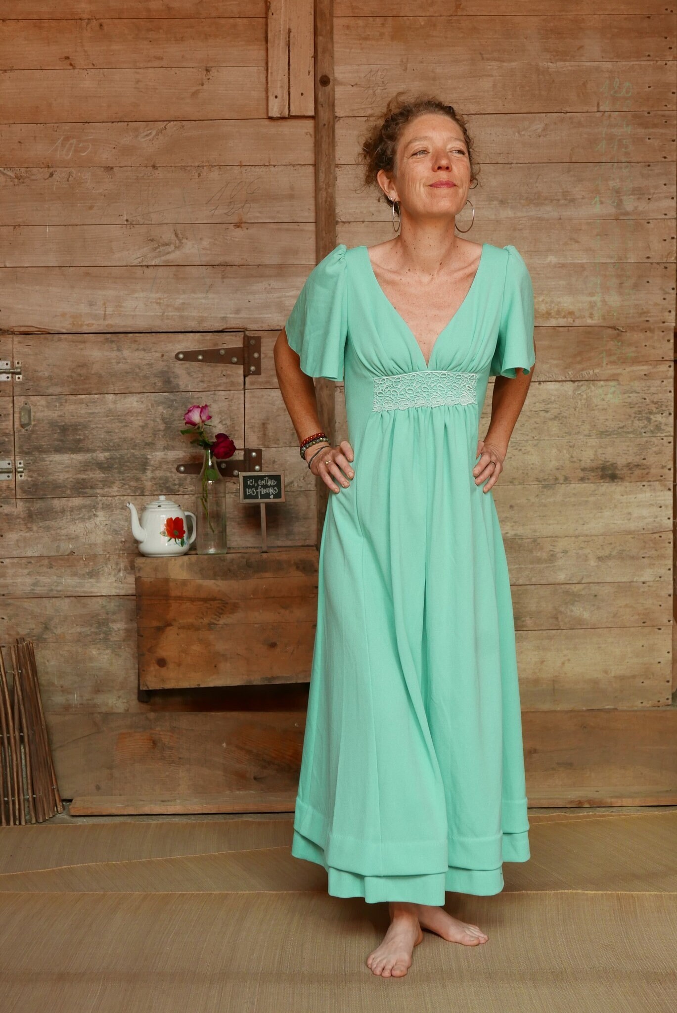 Robe bleu glacier Etsy France