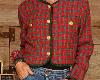 Vintage Agnes B Wool Trucker Jacket Made in France Size 2 - Etsy