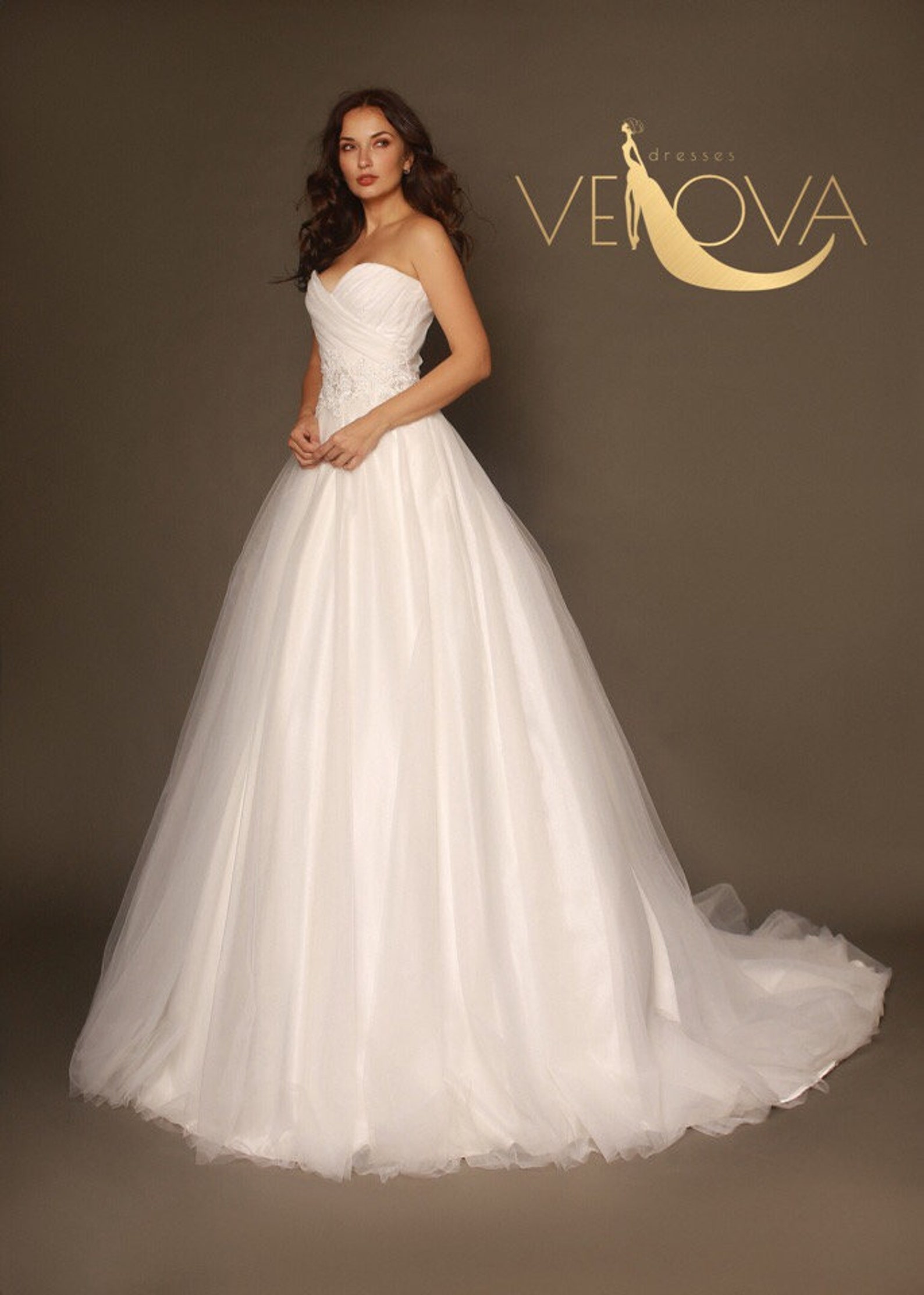 Tulle Wedding Dress | Etsy