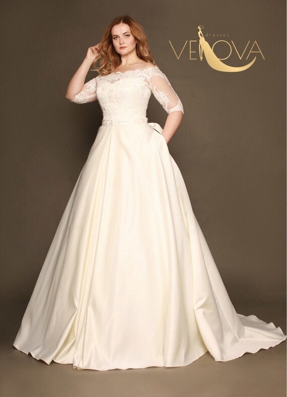 corset wedding dresses plus size