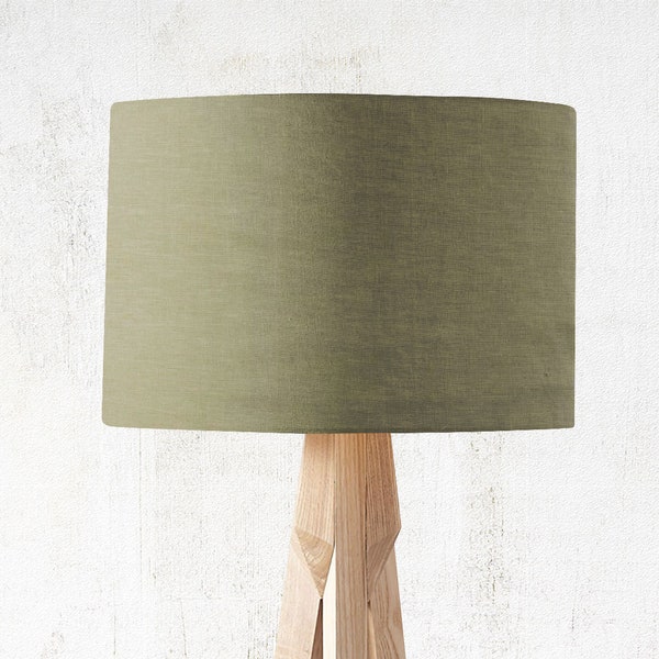 Linen lamp shade, Sage  Lampshade, Lamp shades, Lampshades for floor lamp, Table lamp shade, Ceiling lamps, handmade, 100% linen, Australia