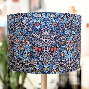 William Morris Lampshade, Blackthorn Lampshades, Lamp shade, Floor lamp, Table lamp, Ceiling lamp shades, Morris design
