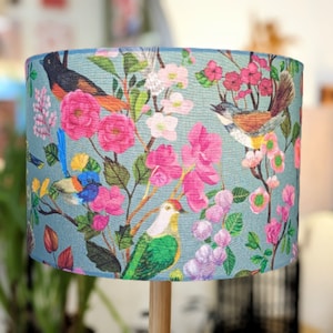 Blooms Lampshade Lamp Shades Table Lamp Lampshades for Floor Lamps Lampshade Ceiling Australian Multicolour Handmade Etsy