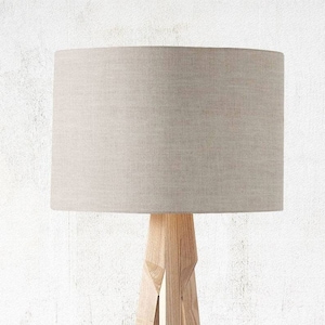 Stone Linen Lampshade, Lamp shades, Lampshades for floor lamp, Table lamp shade, Ceiling lamp, handmade, 100% linen, Australian made