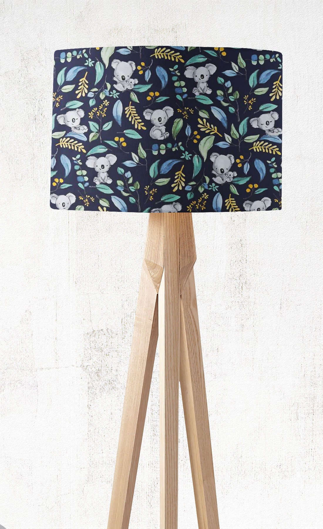 Koala Lampshade Native Australian Nursery Baby Lamp Etsy UK
