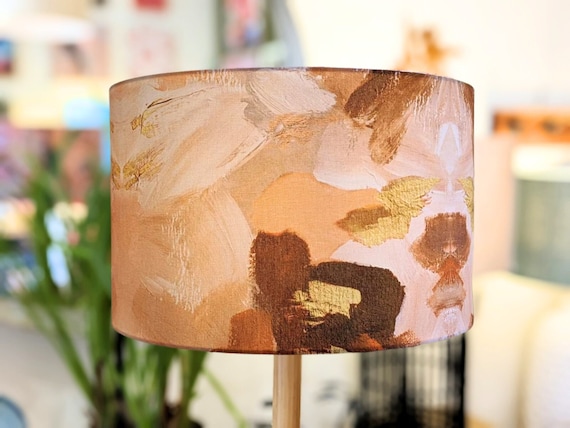 Peach lampshade cheap