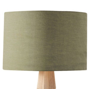 Sage Linen Lampshade, Lamp shades, Lampshades for floor lamp, Table lamp shade, Ceiling lamp, handmade, 100% linen, Australian made