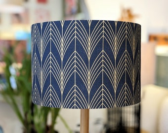 Art Deco Arches Lampshade, Lamp shades, Lampshades for floor lamp, Table lamp shade, Ceiling lamp, handmade, Australian made