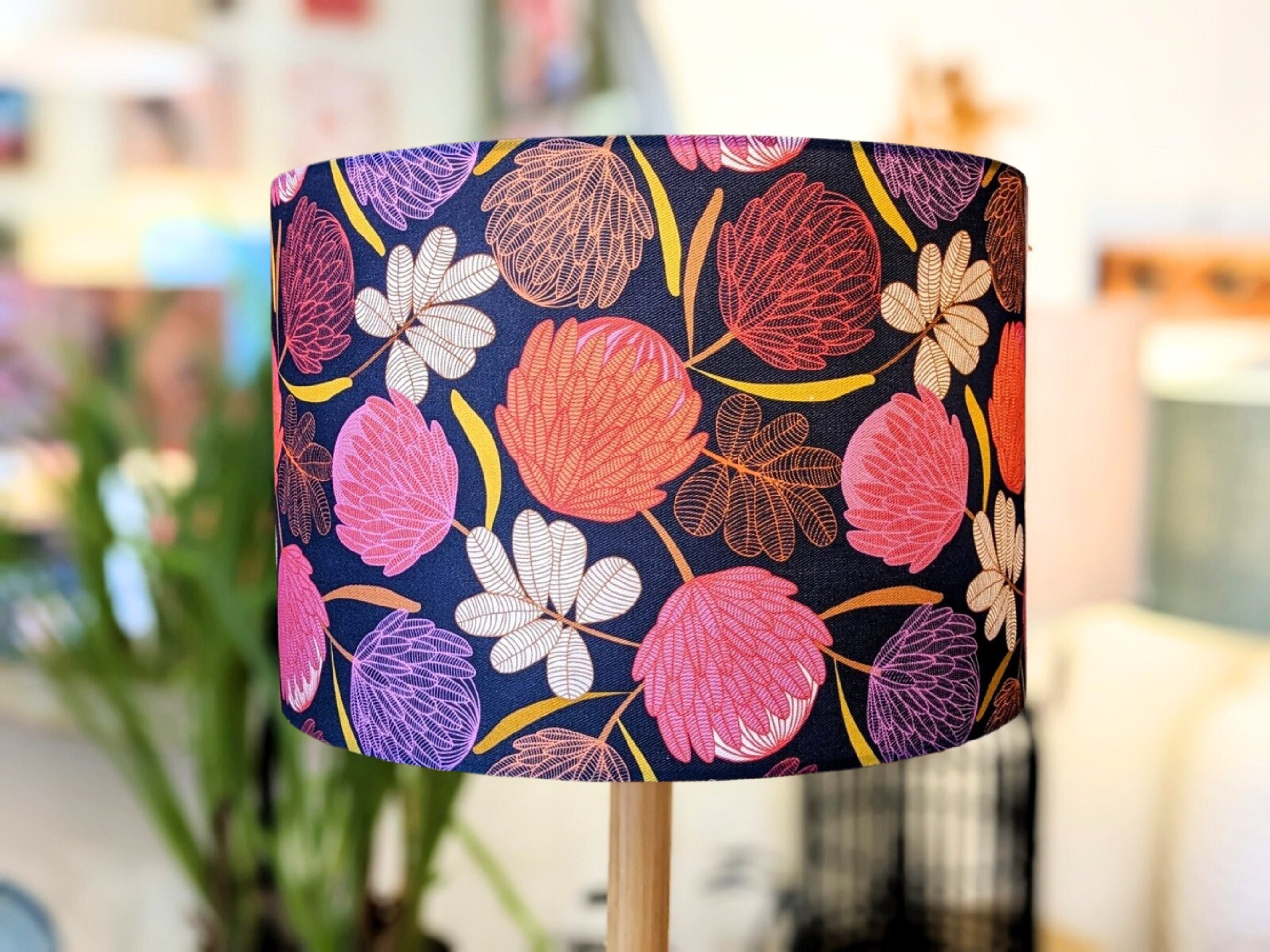 Floral lampshade discount