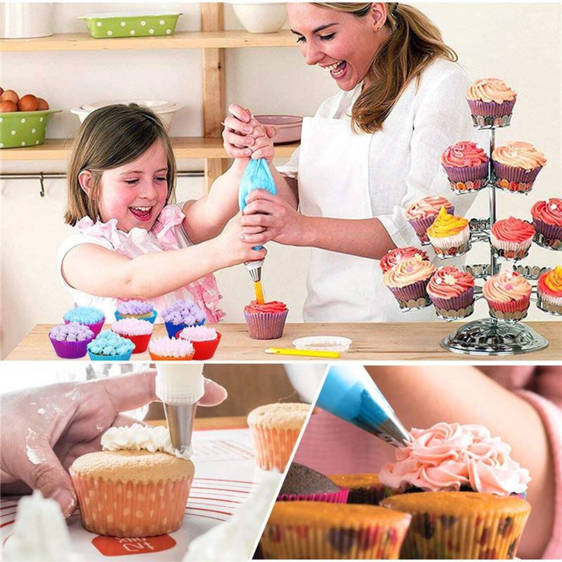 72pcs Cake Decorating Kit With Case Baking Supplies Tools Etsy