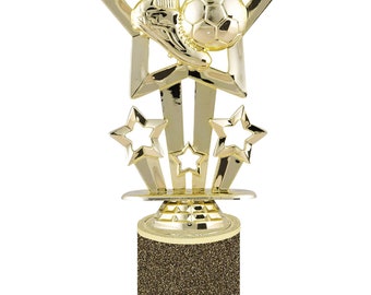 Coppa Del Mondo Trofeo Calcio - Replica Dorata Per Collezionisti E Decorazione - Foto 9