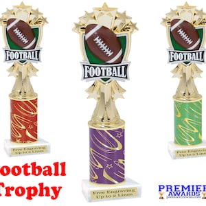 Football  trophy.  Great award for sports leagues, recreational departments, schools, and more.