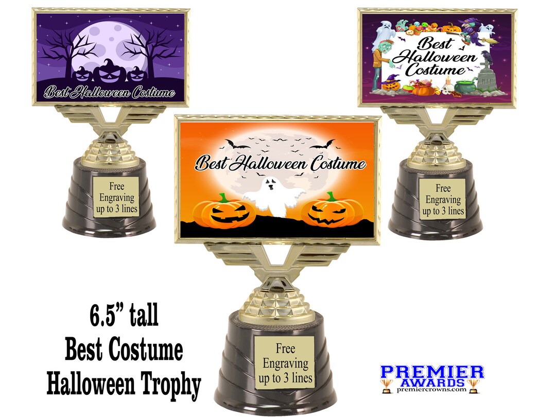 Best Halloween Costume Contest Trophy. Celebrate Those Great Halloween