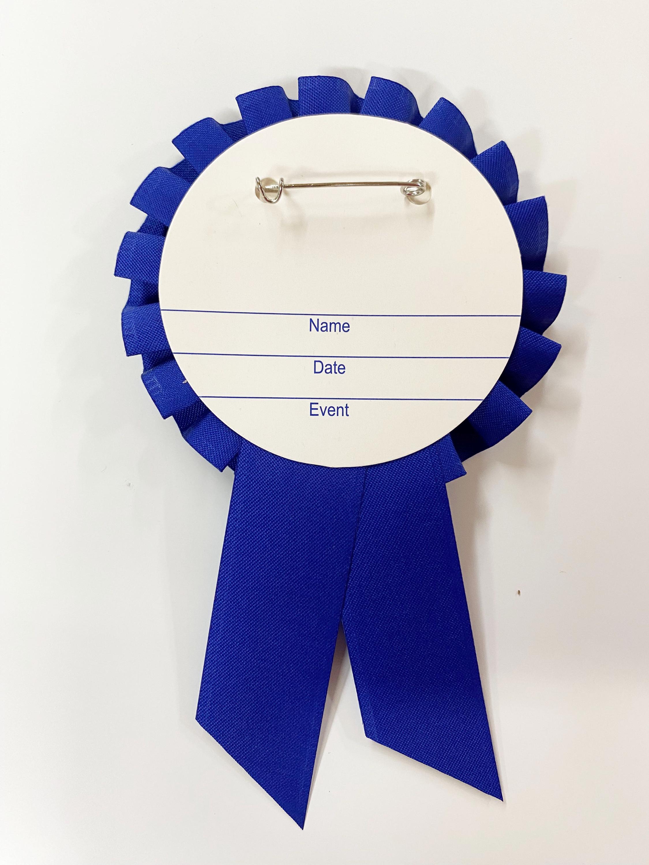Rosette - Custom Rosette with either your logo or custom text 