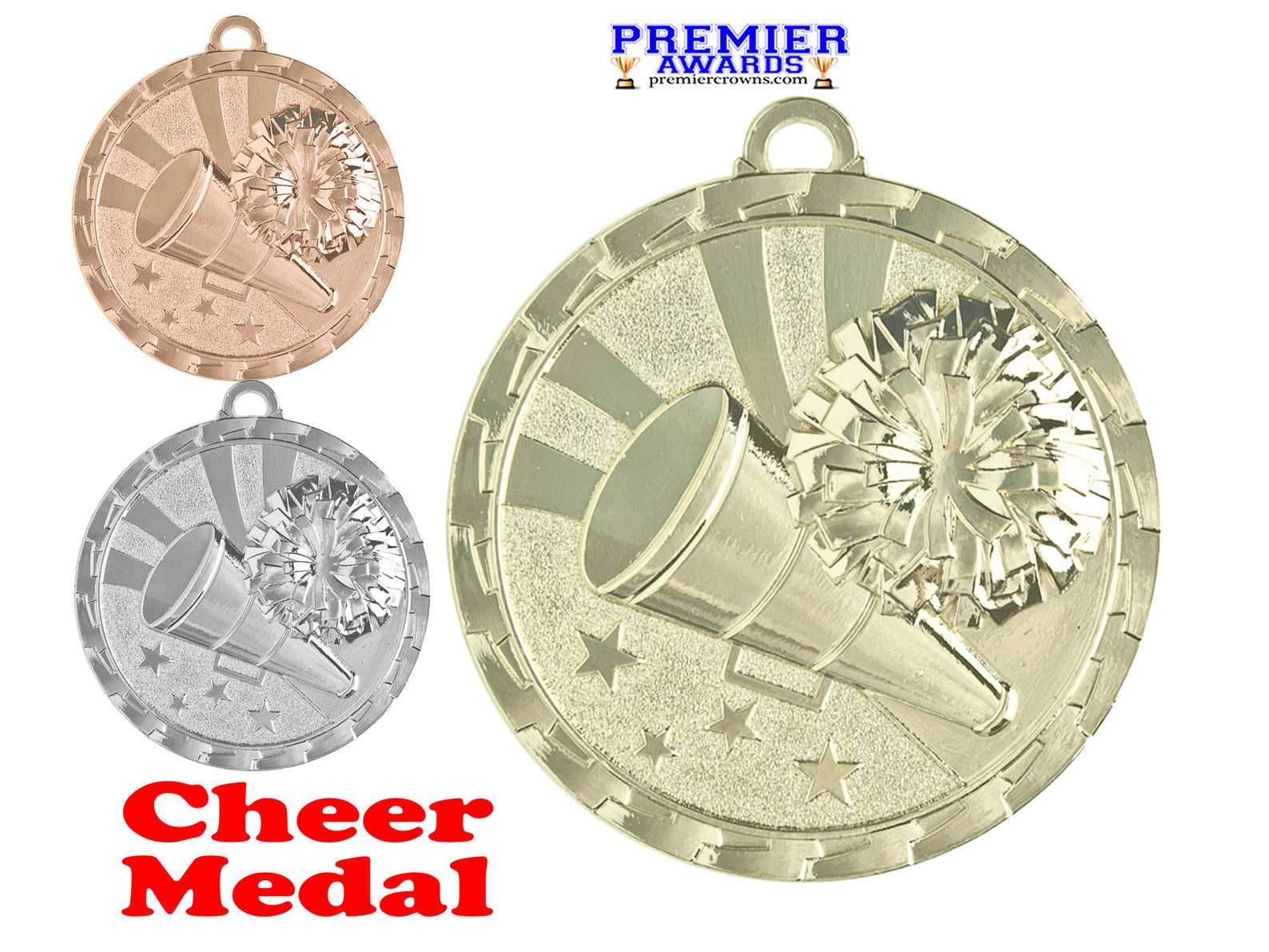 Cheer Medal. Great Medal for Cheer Squads Schools Recitals Etsy