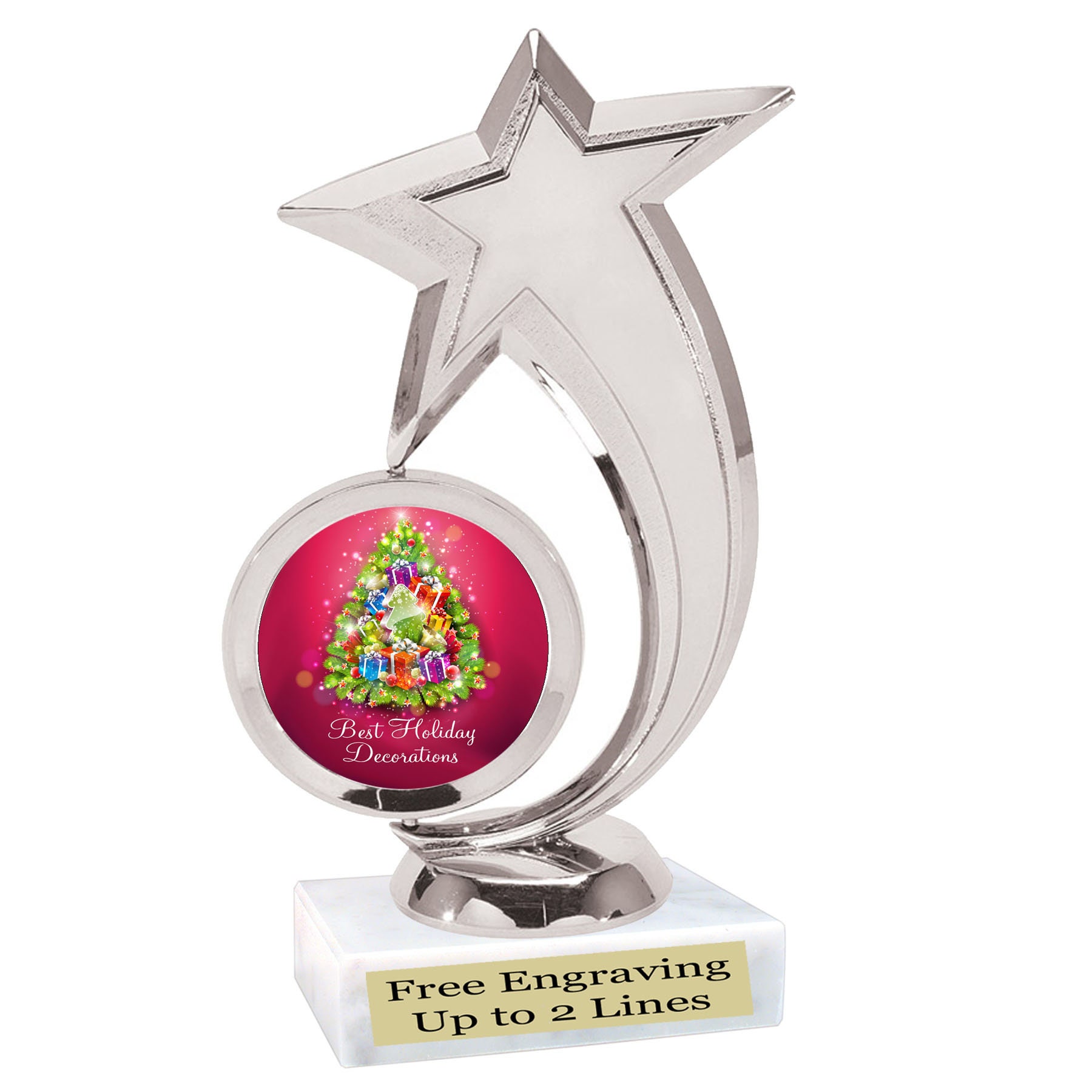 Best Holiday Decorations Trophy. 6 Tall Trophy With Etsy UK