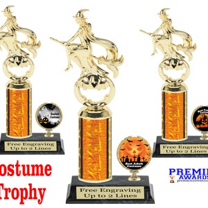 Halloween Costume Contest trophy for your costume contests, pumpkin carving, pumpkin decorating, pageants and more