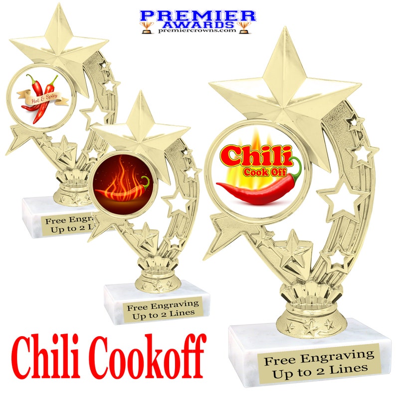 Soaoo Set Di 3 Cucchiai Di Legno Con Incisione - Trofeo Per Concorso Di Cucina Chili Cook Off - 1°, 2°, 3° Premio - Regalo Divertente Per Cuochi