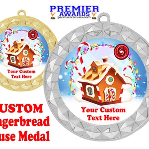 Custom Nice List Medal Choice of gold or silver finish. Add your recipient's name for a unique gift or award Custom Nice List Medal Choice of gold or silver finish. Add your recipient's name for a unique gift or award