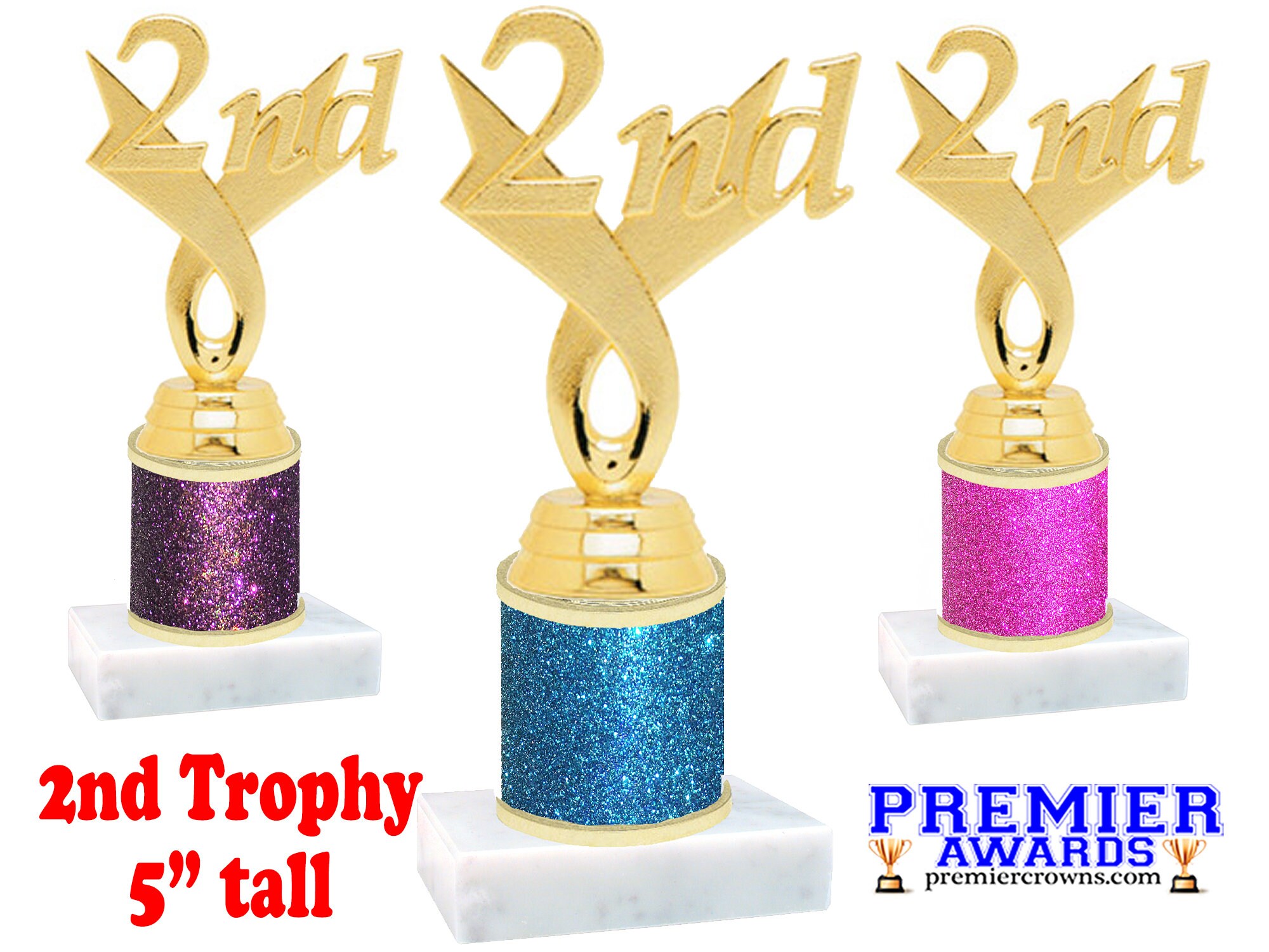 Great trophy for events Year Trophy pageants and more. 5 tall on choice of column schools sports