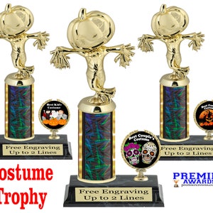 Halloween Costume Contest trophy for your costume contests, pumpkin carving, pumpkin decorating, pageants and more