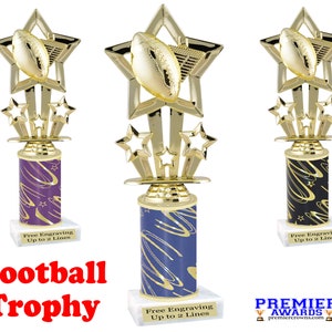 Football  trophy.  Great award for sports leagues, recreational departments, schools, and more.