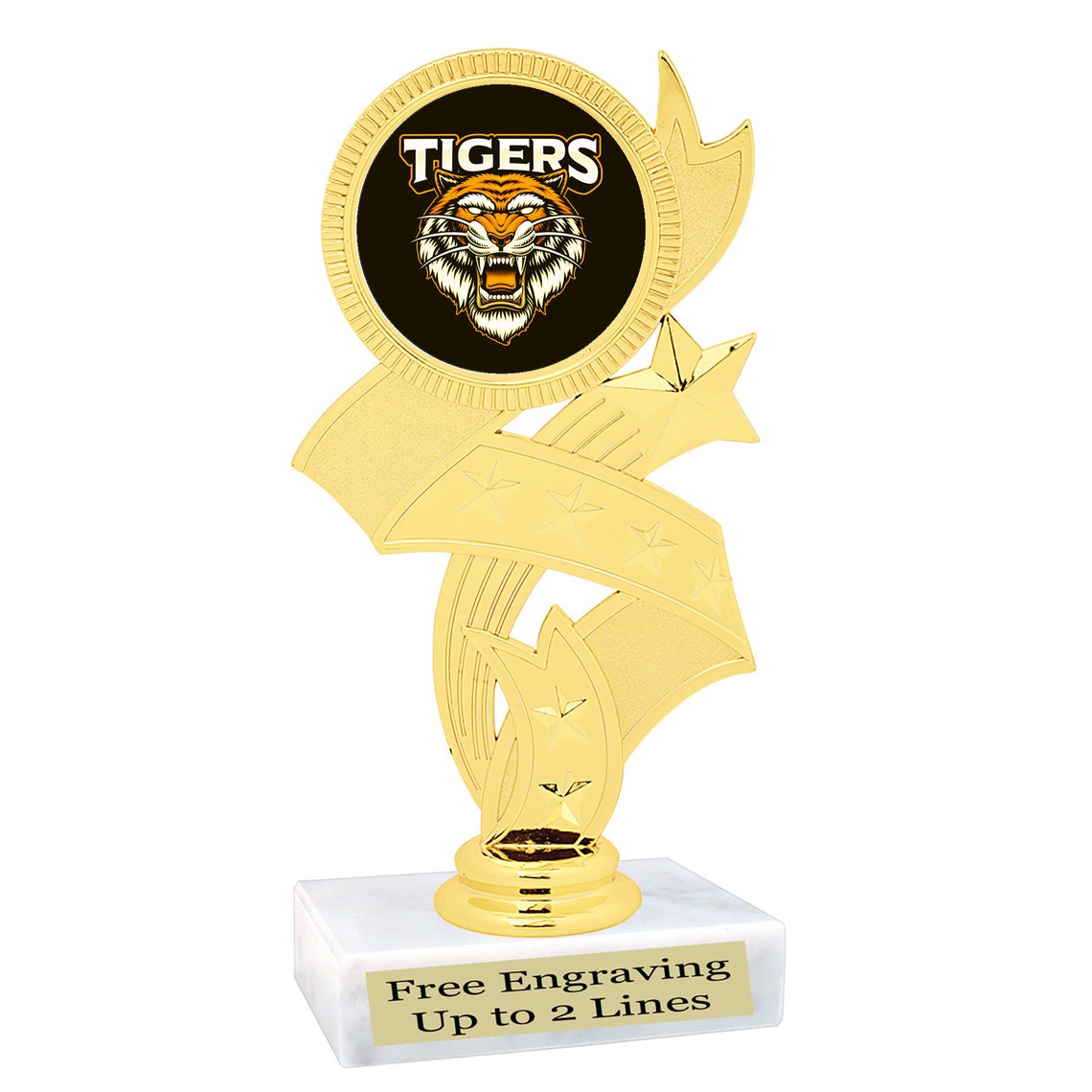 Tiger Trophy. Great trophy for any sport schools event Etsy