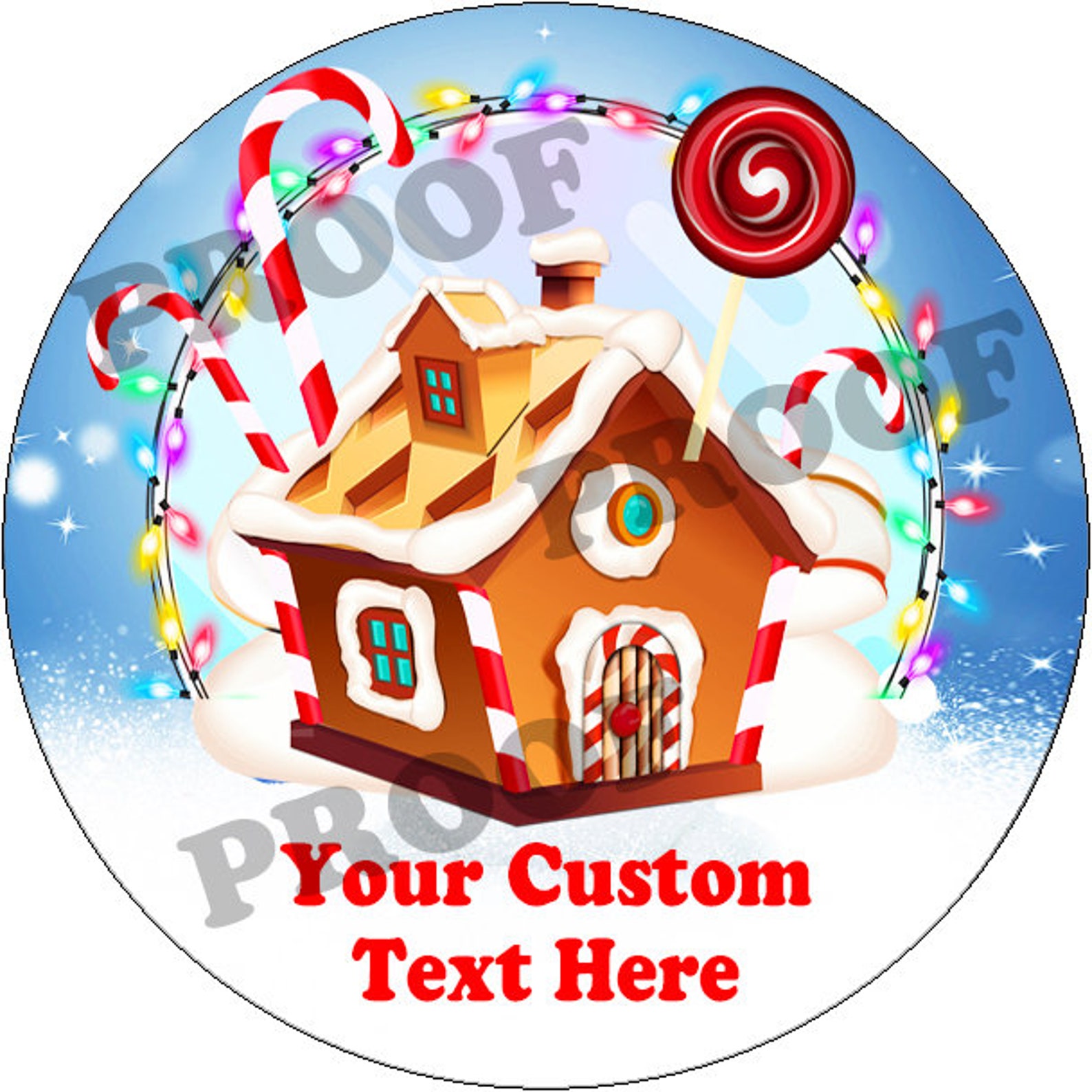 Custom Gingerbread House Trophy. Great Trophy for Your Holiday - Etsy