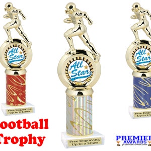 Football  trophy.  Great award for sports leagues, recreational departments, schools, and more.