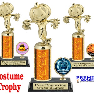Halloween Costume Contest trophy for your costume contests, pumpkin carving, pumpkin decorating, pageants and more