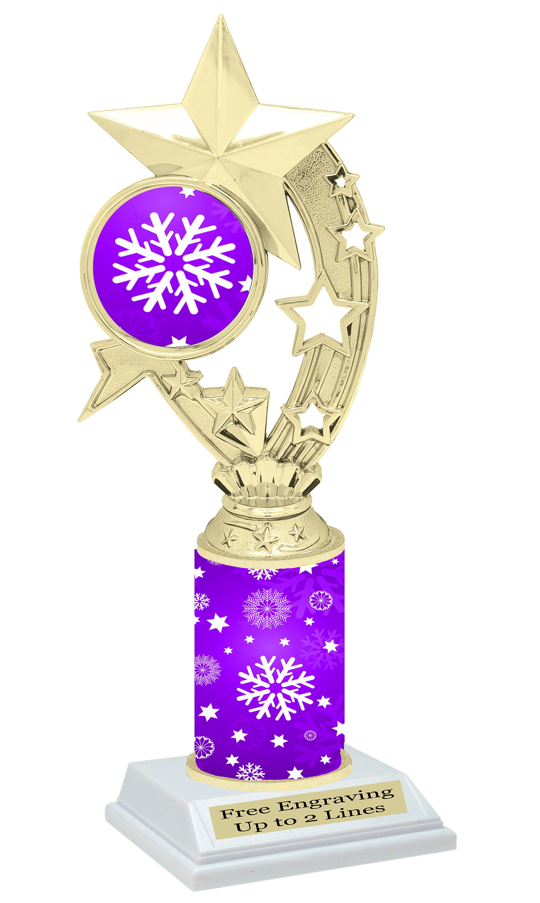 Winter Theme Trophy . This Snowflake Theme Trophy Will Be Etsy UK
