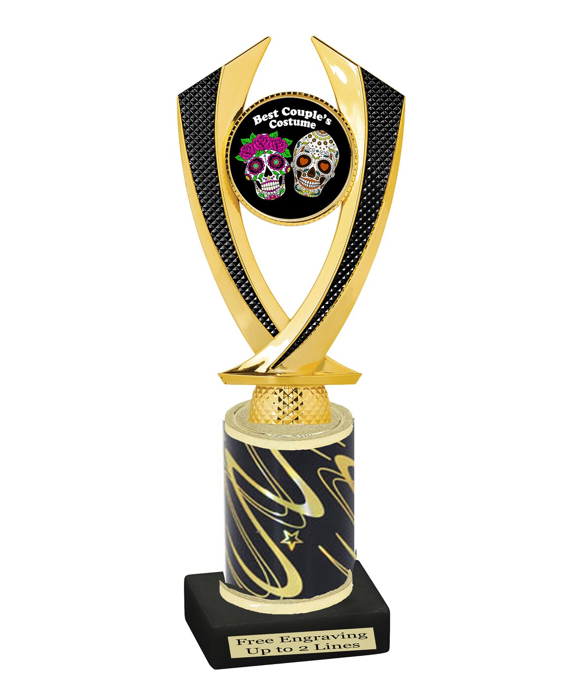 Best Couple Costume Trophy. Great award for your Halloween Etsy