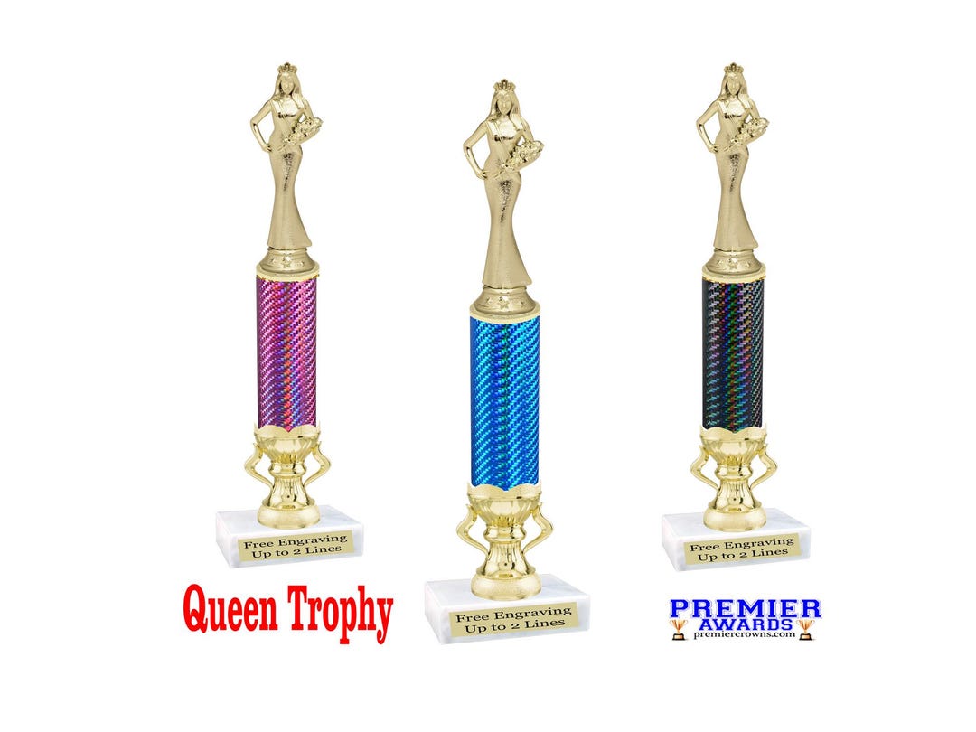 Queen Trophy. Great for Pageants, Recitals, Schools, Contests ...