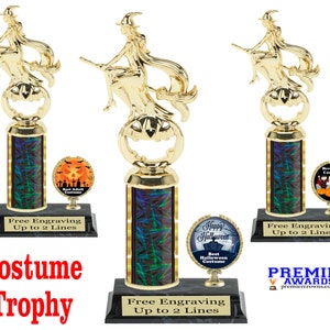 Halloween Costume Contest trophy for your costume contests, pumpkin carving, pumpkin decorating, pageants and more