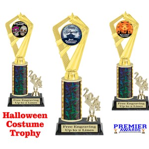 Halloween Costume Contest trophy for your costume contests, pumpkin carving, pumpkin decorating, pageants and more