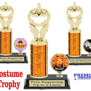 Halloween Costume Contest trophy for your costume contests, pumpkin carving, pumpkin decorating, pageants and more