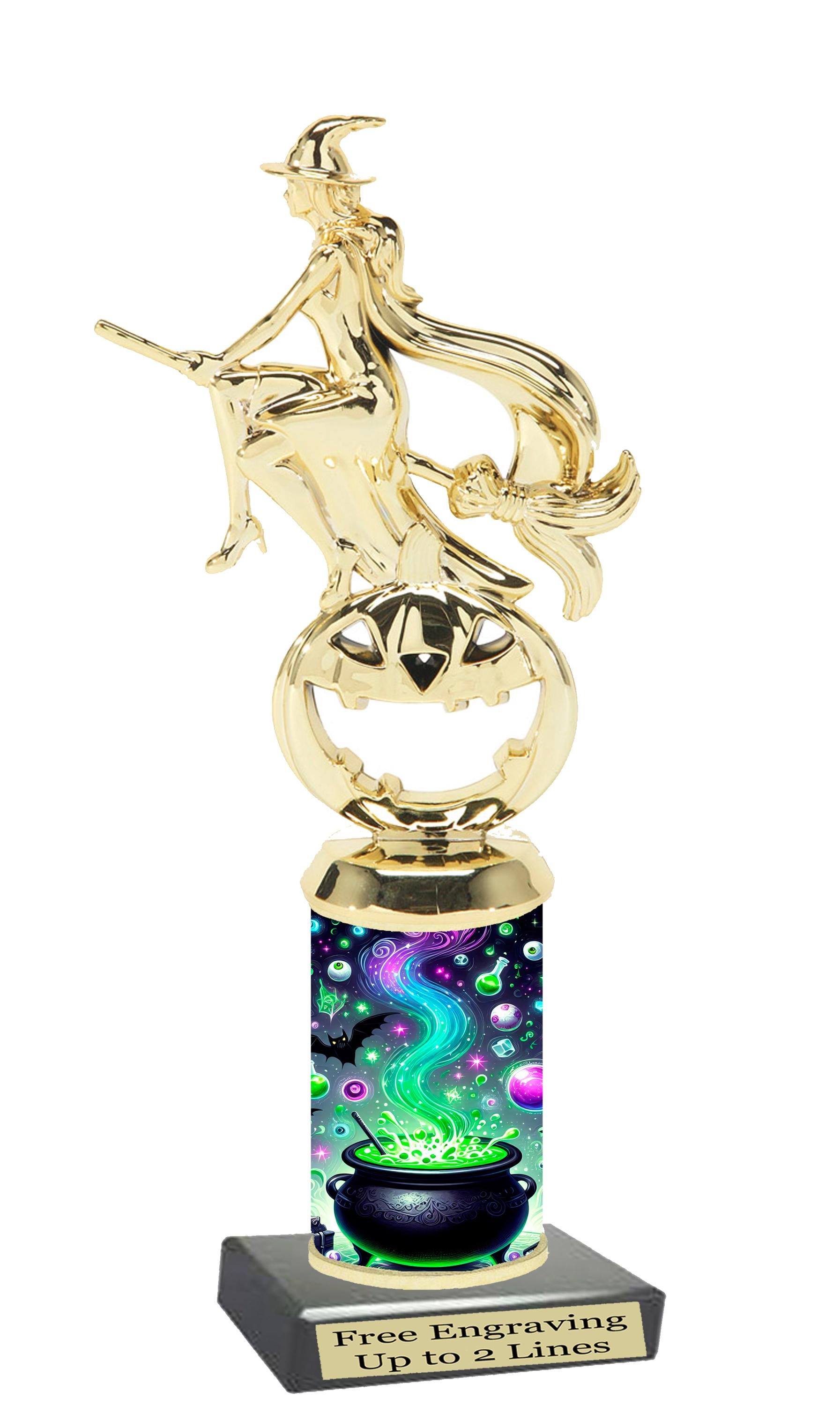 Halloween Trophy. Great for Costume Contests, Pumpkin Carving